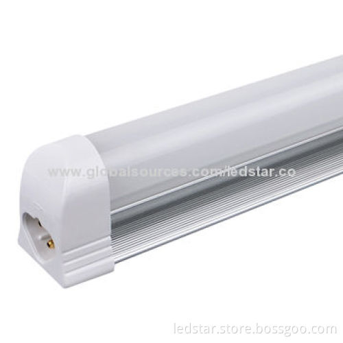 T5 LED Tube with 2,700-6,500K Color Temperature, Lifespan of 40,000-50,000 Hours